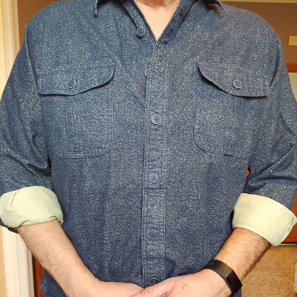 Soft long-sleeve flannel